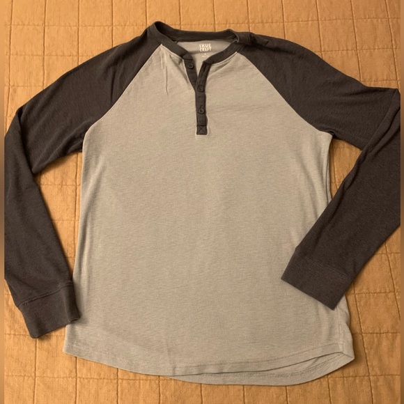 True Craft Other - 2-Tone Waffle Baseball Long Sleeve Shirt